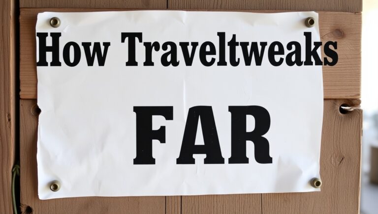 how traveltweaks far